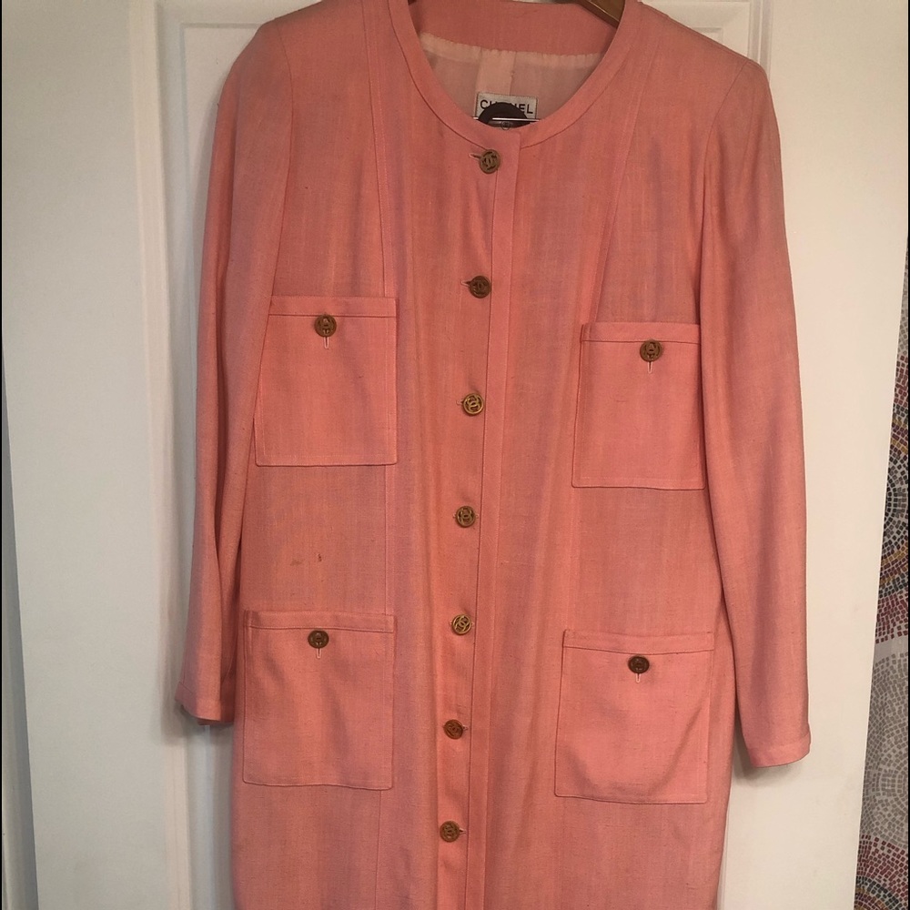 VINTAGE AUTHENTIC CHANEL dress suit.
